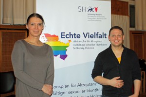 Svenja Kühnke (links) und Florian Meerheim